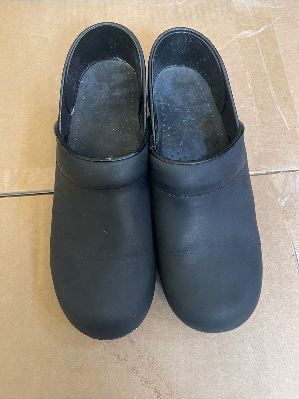 Dansko Black Men's Slip-On Clogs